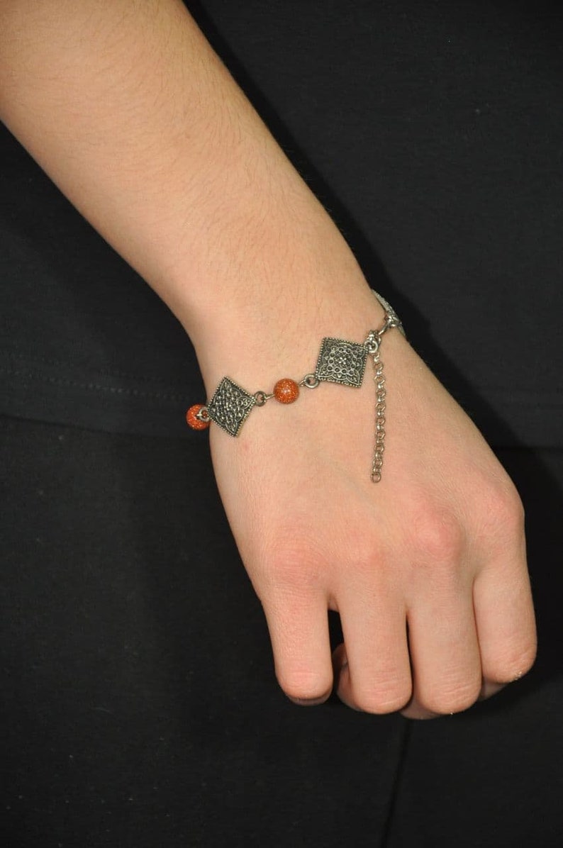 Bukhara jewelry Silver bracelet