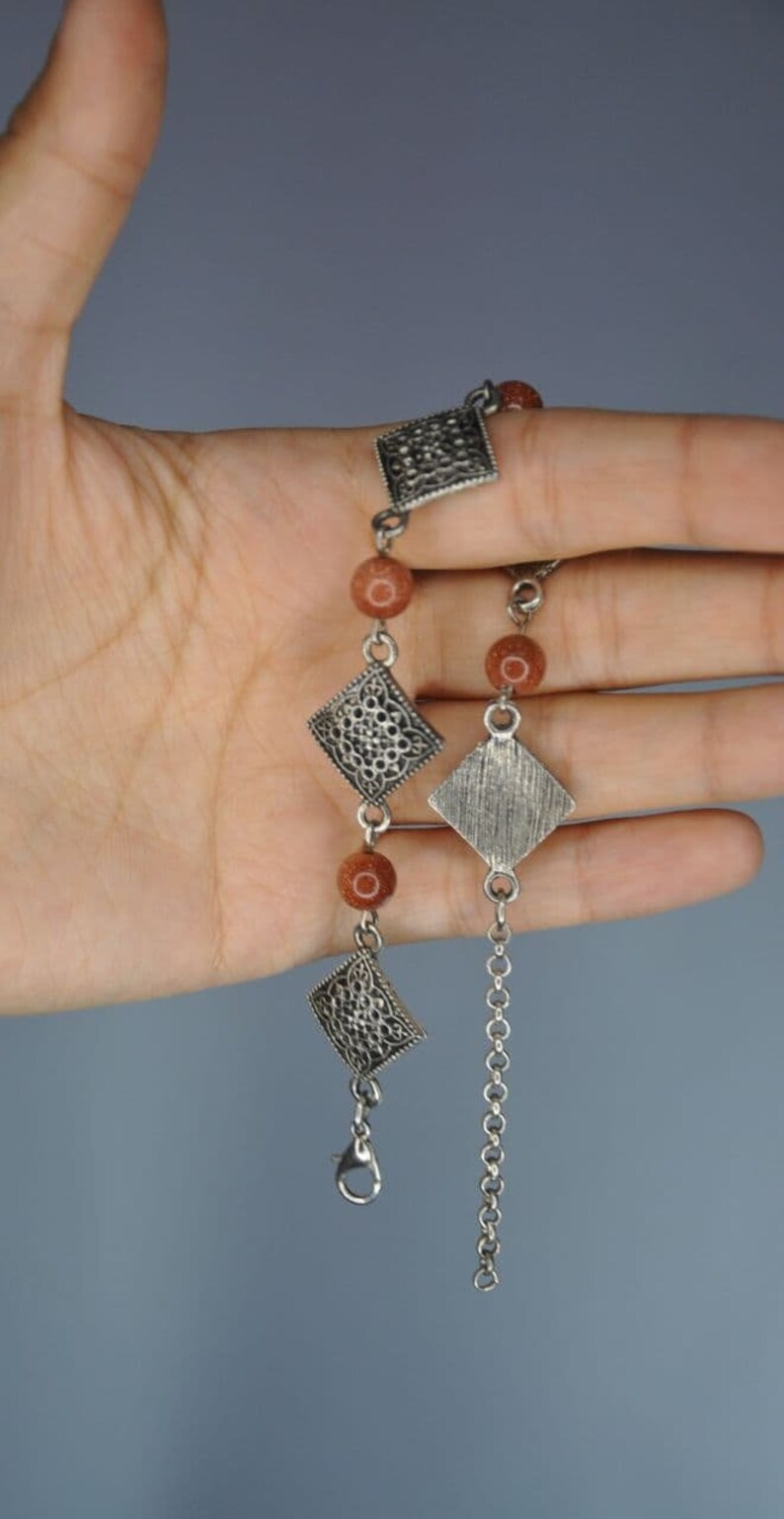 Bukhara jewelry Silver bracelet