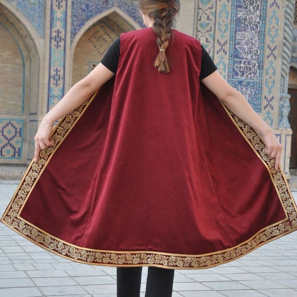 Sleeveless Jacket Etsy