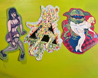 Horror Babe Stickers