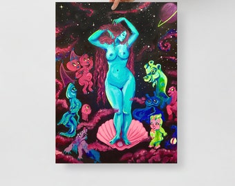 Naissance d'Alien Venus Poster