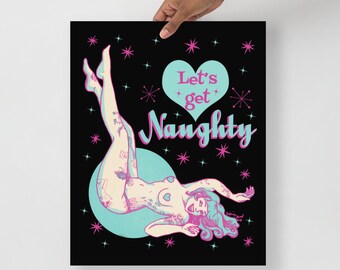Lets Get Naughty Poster