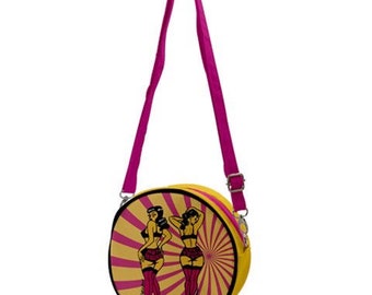 Not Yours Don't Touch Cross Body Circle Bag **RESERVA**