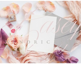 Download Vertical Stationery Mockup Stock Photo For Weddings Peach And Plum Colors With Stamps And Ring Plain T Shirt Mockup Psd All Free Mockups PSD Mockup Templates