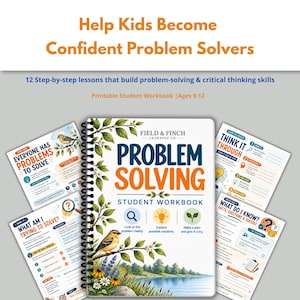 Problem Solving Workbook for Kids | Critical Thinking & Life Skills | Ages 9–12