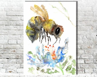 Bienen Schablone Wanddeko Biene große detailierte Honigbiene Imker Deko