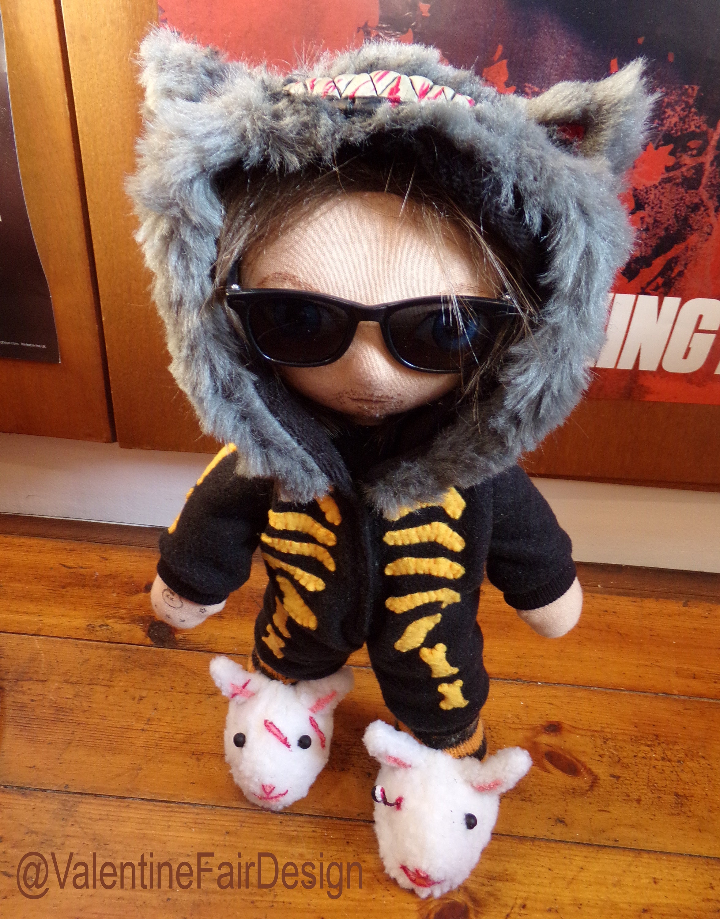 Norman Reedus Inspired Plush Doll Halloween Special Etsy