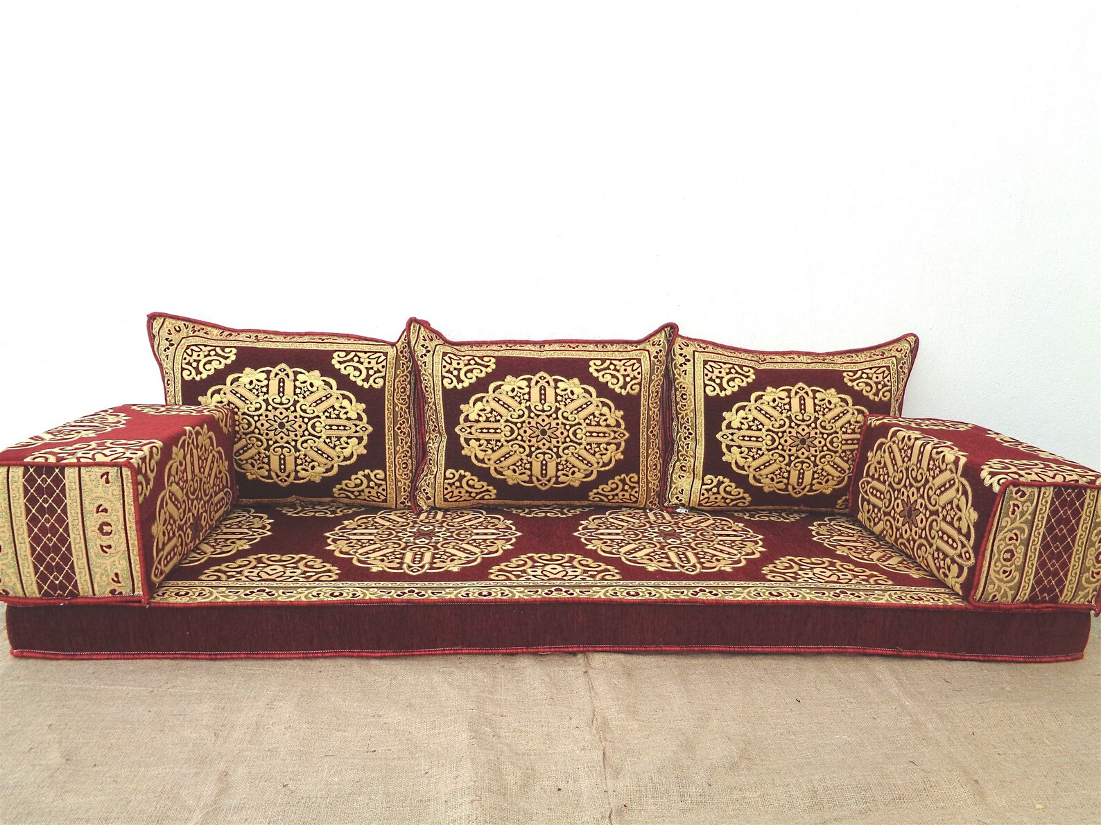 Arabic sofa majilis oriental floor seatingbohemian Etsy