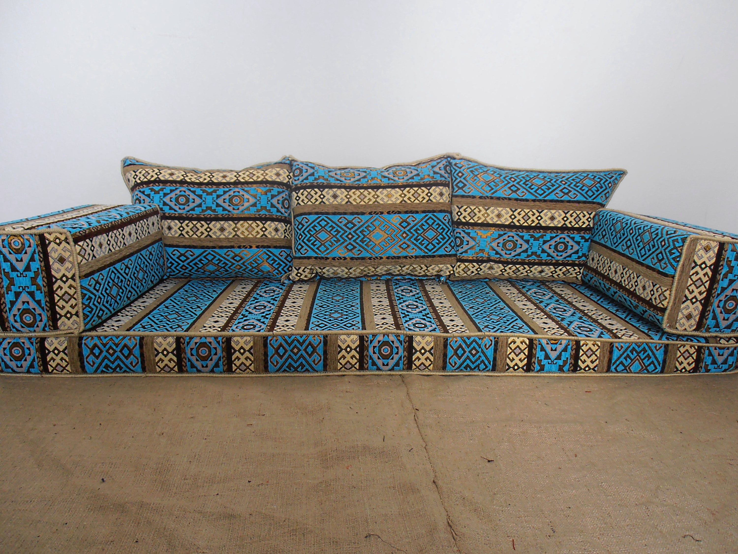 Oriental Floor Seating Arabic Style Majlis Floor Sofa Set Etsy