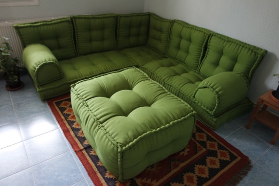 Bohemian Furniture French Mattress Sofa Arabic Style Majlis Floor Sofa Set Corner Sofa Oriental Floor Seating Japanese Style Sofa