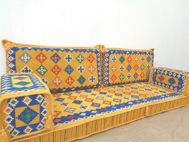 Muebles de Bohemia sofá majlis árabe sofá del piso asientos | Etsy