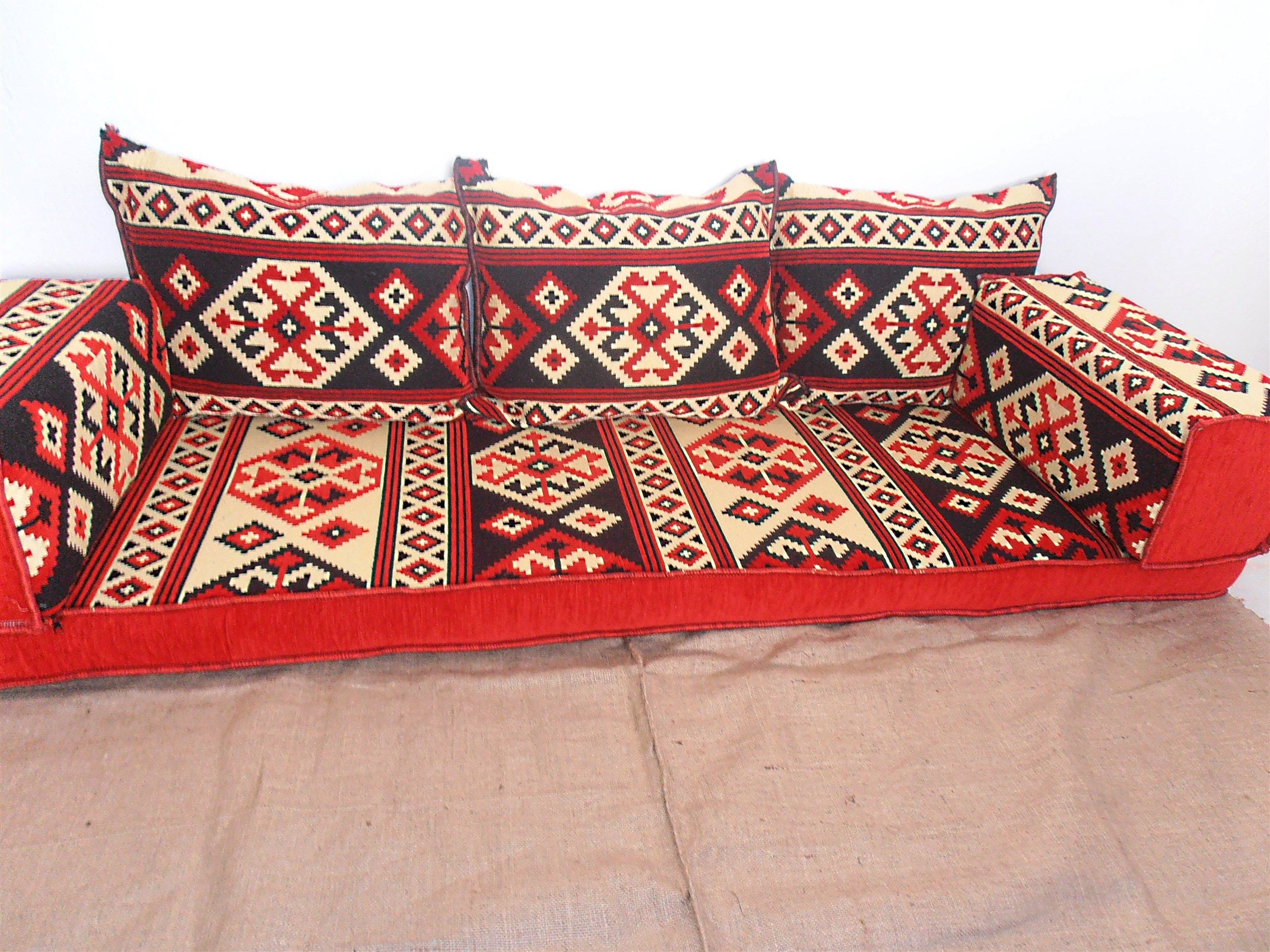 Oriental Floor Seating Arabic Style Majlis Floor Sofa Set Etsy