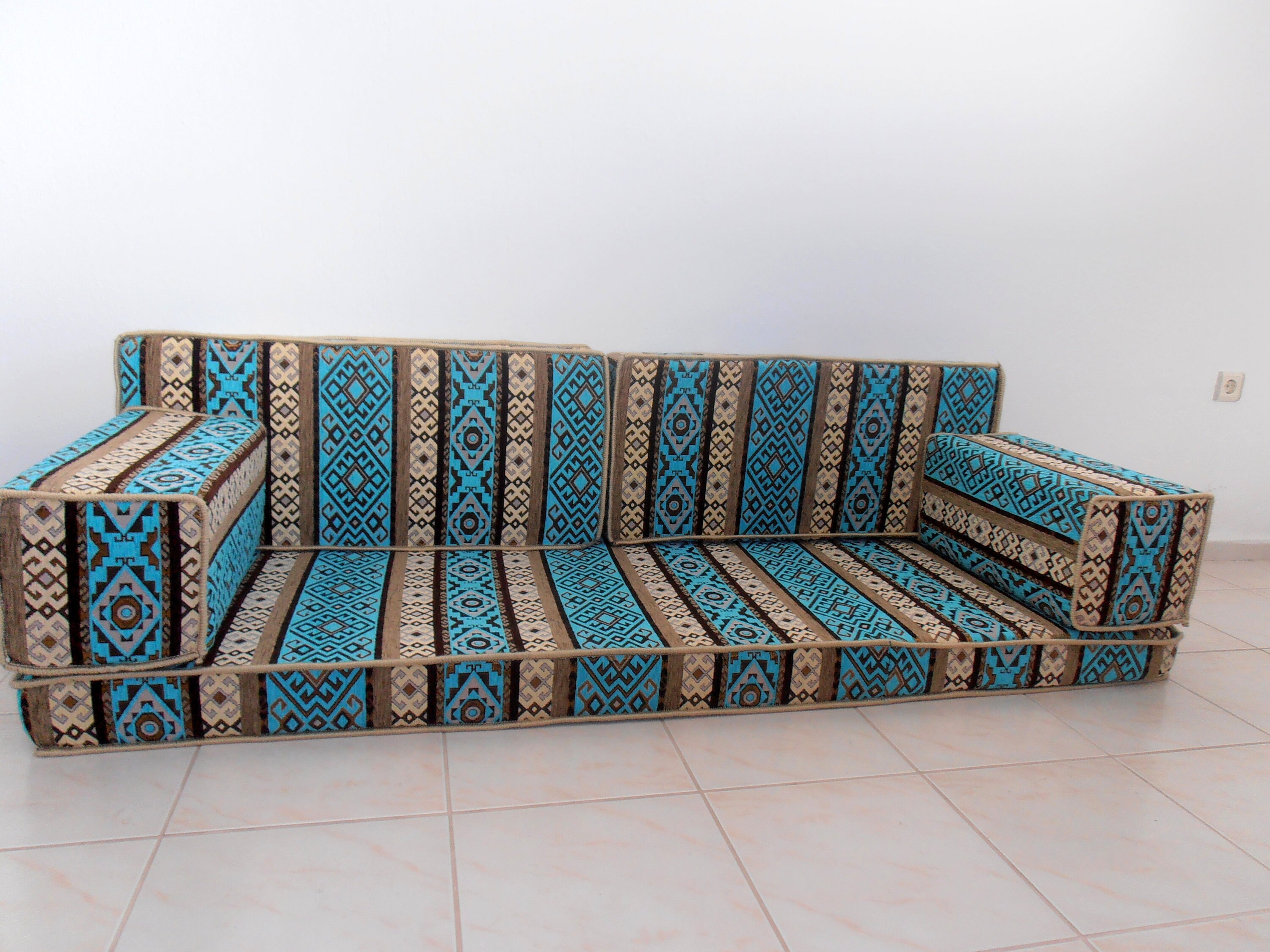 Arabic style majlis floor sofa set floor couch oriental Etsy