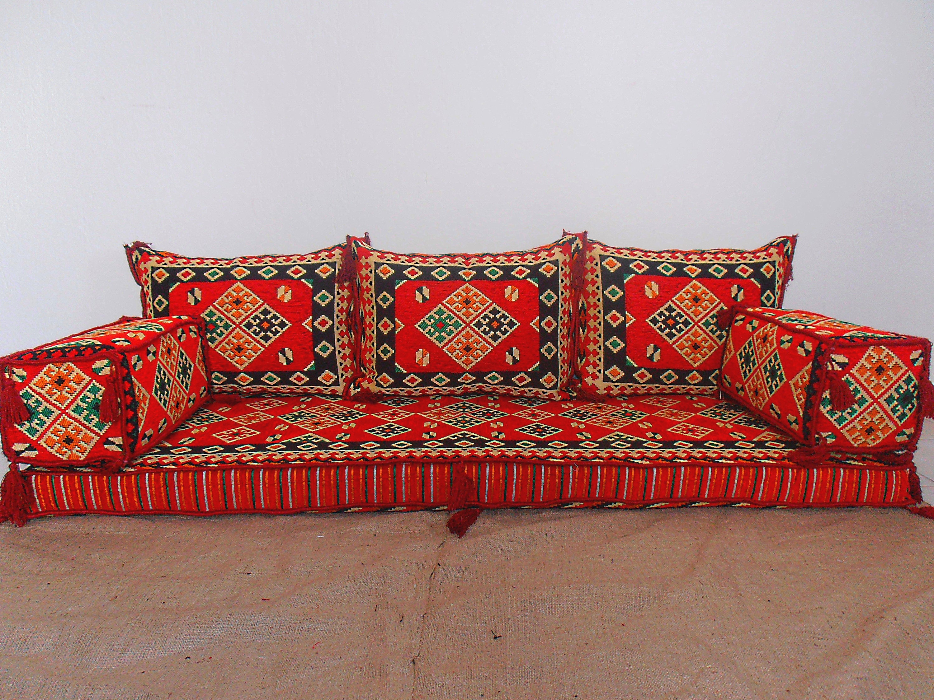 Oriental floor seating Arabic style majlis floor sofa set Etsy