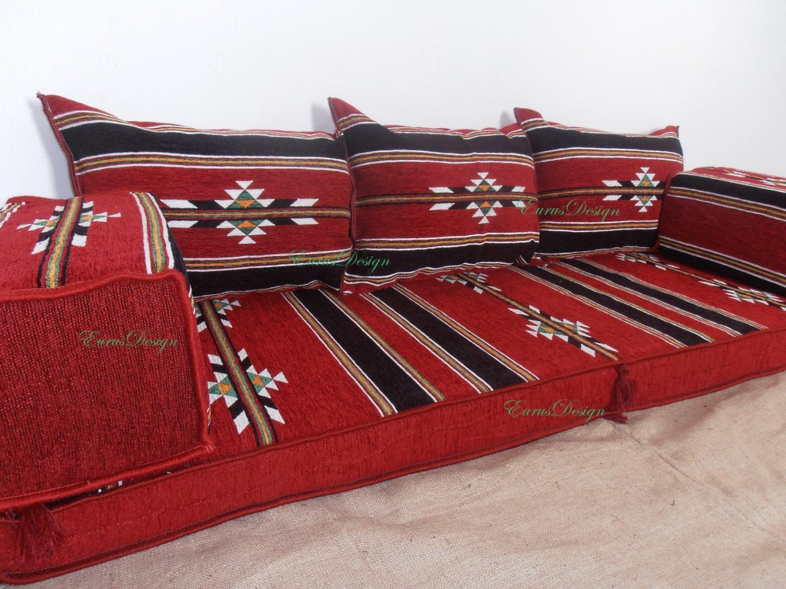 Estilo árabe majlis piso conjunto de sofá sofá de piso el | Etsy