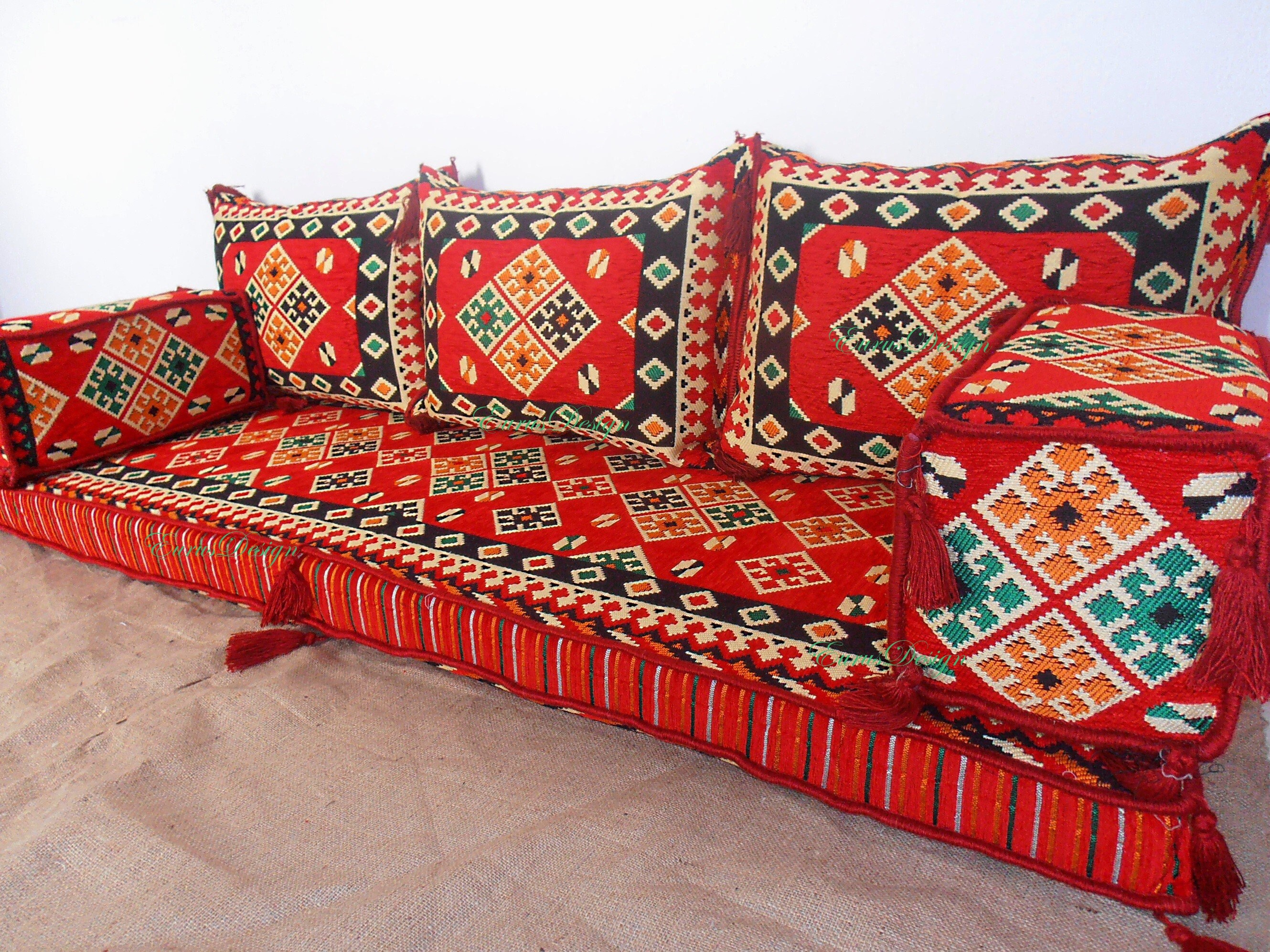 Orientalische Bodenbestuhlung arabische Stil Majlis Boden | Etsy