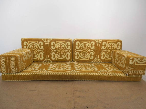 Arabic Style Majlis Floor Sofa Setfloor Couchoriental Floor Etsy
