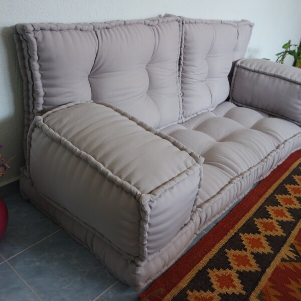 French mattress sofa,Arabic style majlis floor sofa set,floor couch,oriental floor seating, bohemian furniture,ethnic sofa, living room sofa