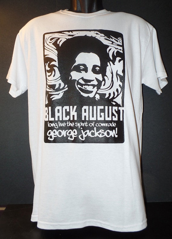 Black August George Jackson Tees - Etsy