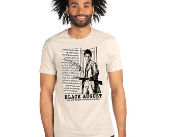 Black August Jonathan Jackson TEE