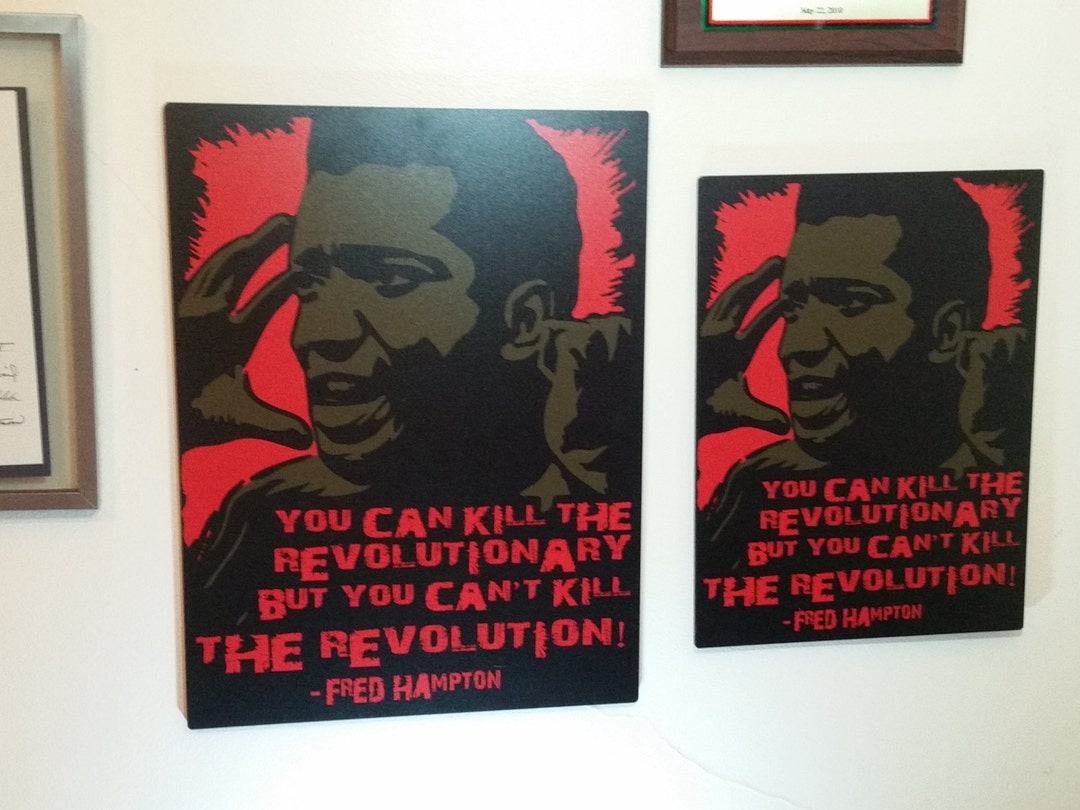 Chairman Fred Hampton Wall Decor - Etsy