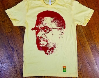 Malcolm X Sketch tee