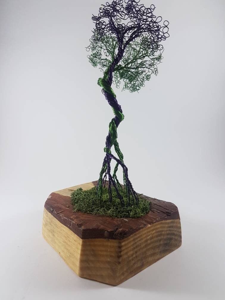 Cake toppertree of lifeWedding cake topper Wire Tree Metal Etsy