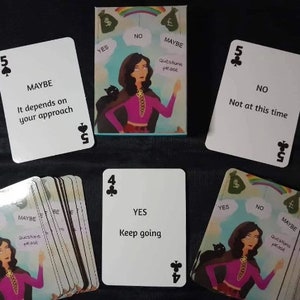 Cartes de prédiction Oui / Non