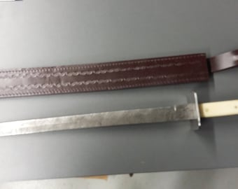 The Windlords Damascus Wakizashi