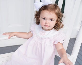 Heart Pink Smocked Gown main image 0