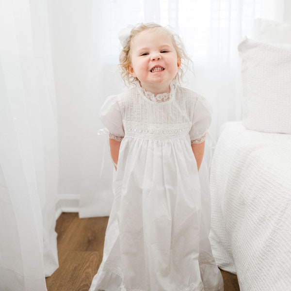 The Southern Belle Heirloom Dress in White