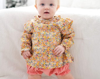 Fall Floral Bloomer Set