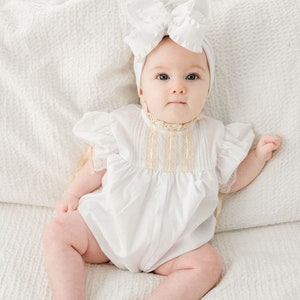 Lulu Bebe Harry White Heirloom Bubble