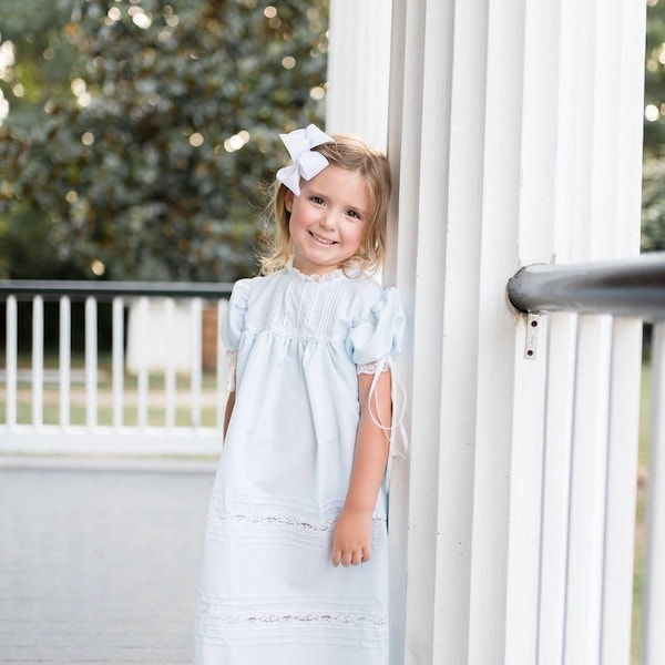 KIDS' ROUND NECK TIERED DRESS 12-14 HEIRLOOM ANTHEM main image 0