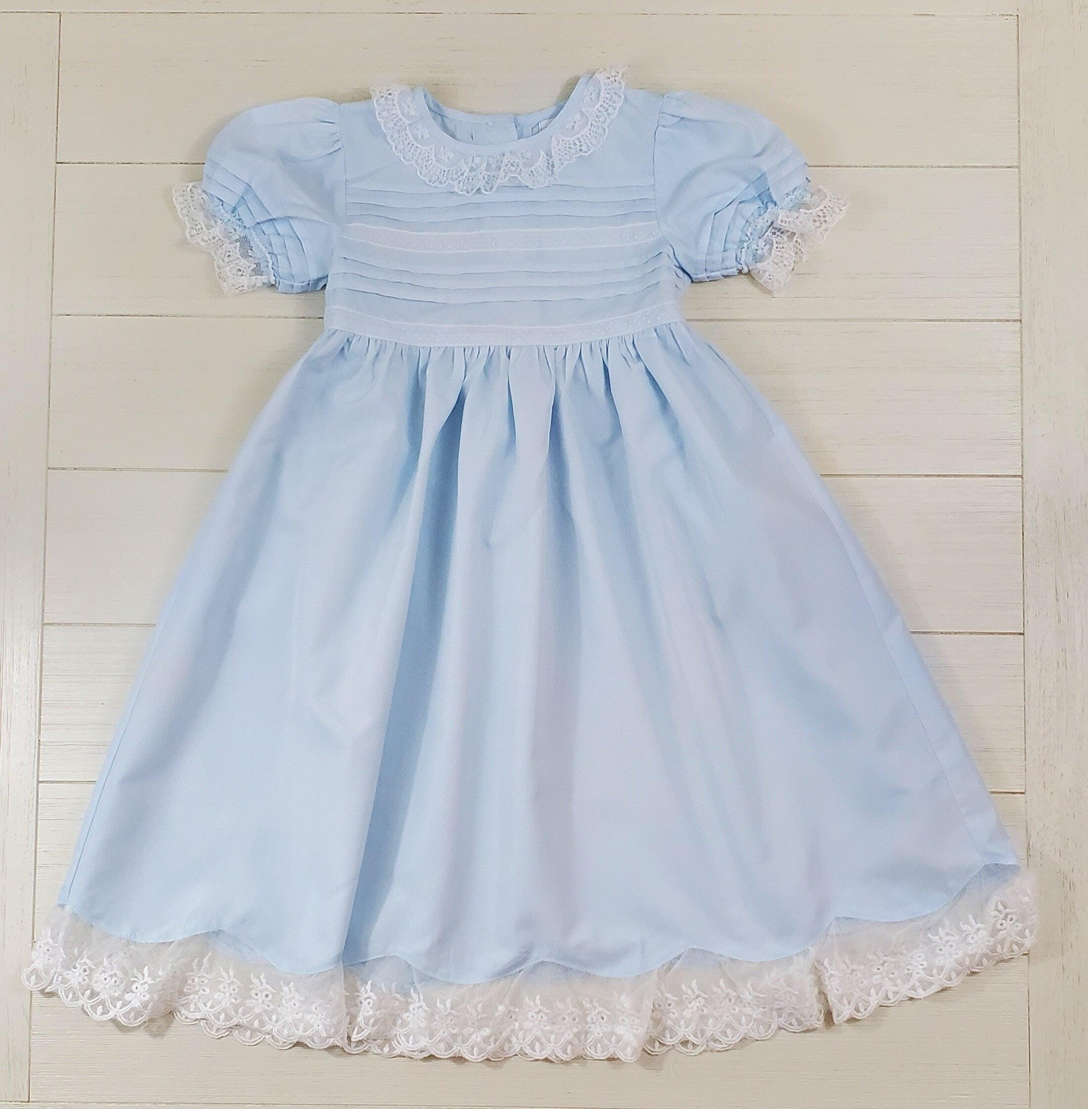 The Classic Heirloom Dress in Blue - Etsy