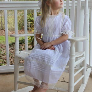The Elizabeth Heirloom Dress in White