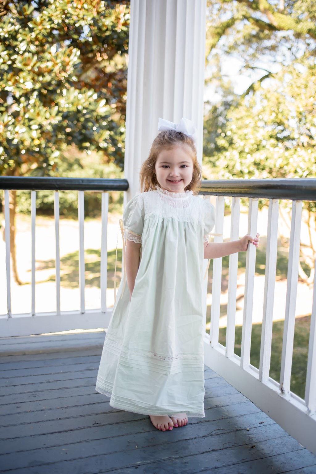 Sage Green Smocked Dresses - Etsy
