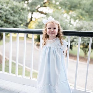 The Victorian Heirloom Dress in Blue