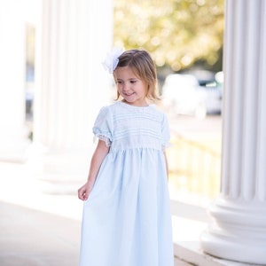 The Classic Heirloom Dress in Blue