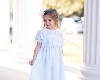 The Classic Heirloom Dress in Blue