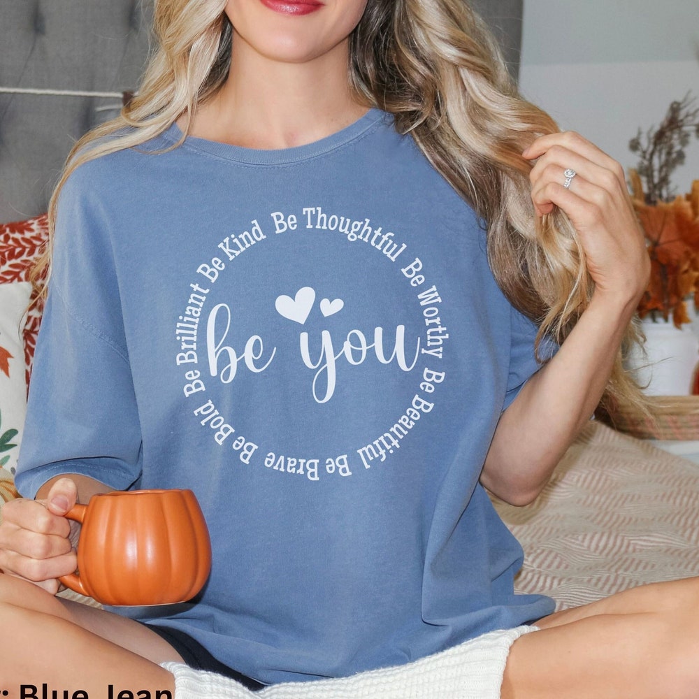 Inspirational Shirt Beautiful Shirt Happy Shirt Be Kind Shirt Be Brave Shirt Mamini