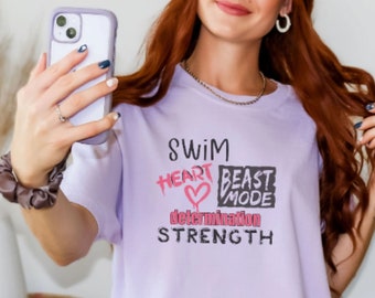 Swim Shirt for Swimmer Gift for Beach Lover T-shirt, Swimming Shirt, Beach Shirt, Unisex Tee, Summer Apparel