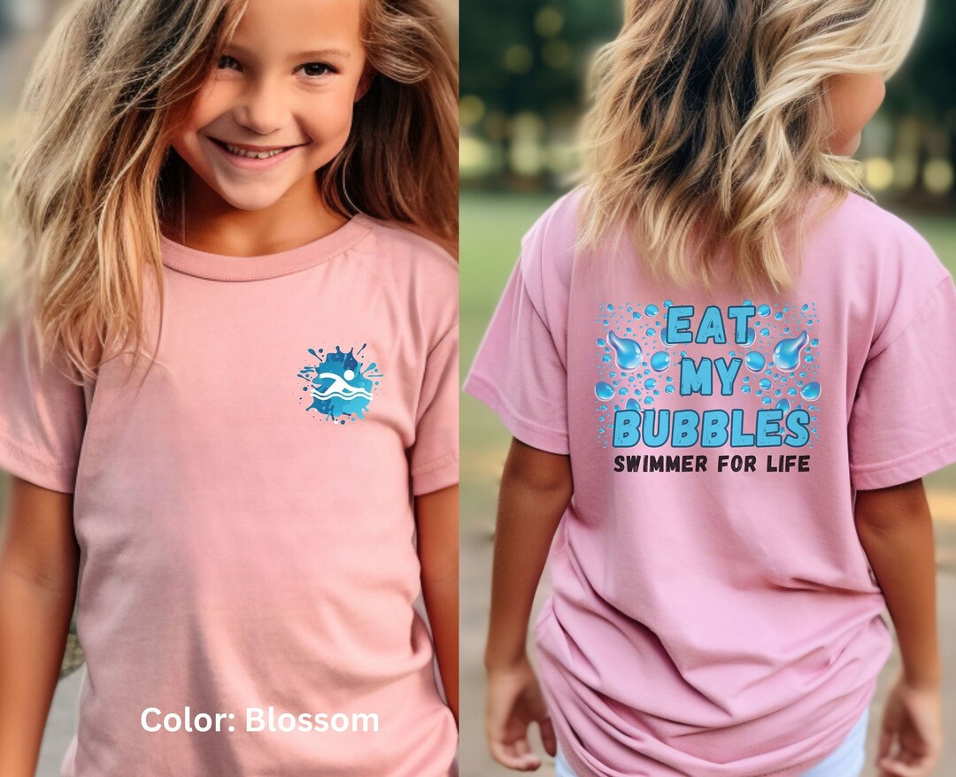 Youth Double Sided Swimmer Shirt for Swimmer Gift for Beach Lover Shirt