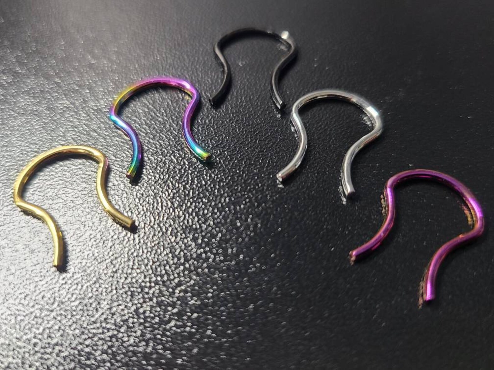 Septum Retainer 16G Flip up to Conceal 316L Body Implant Grade Etsy