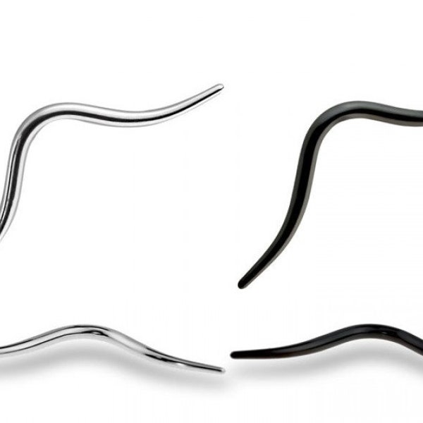 Mustache Septum Ring 16 Gauge 316L Body Implant Grade Stainless Steel