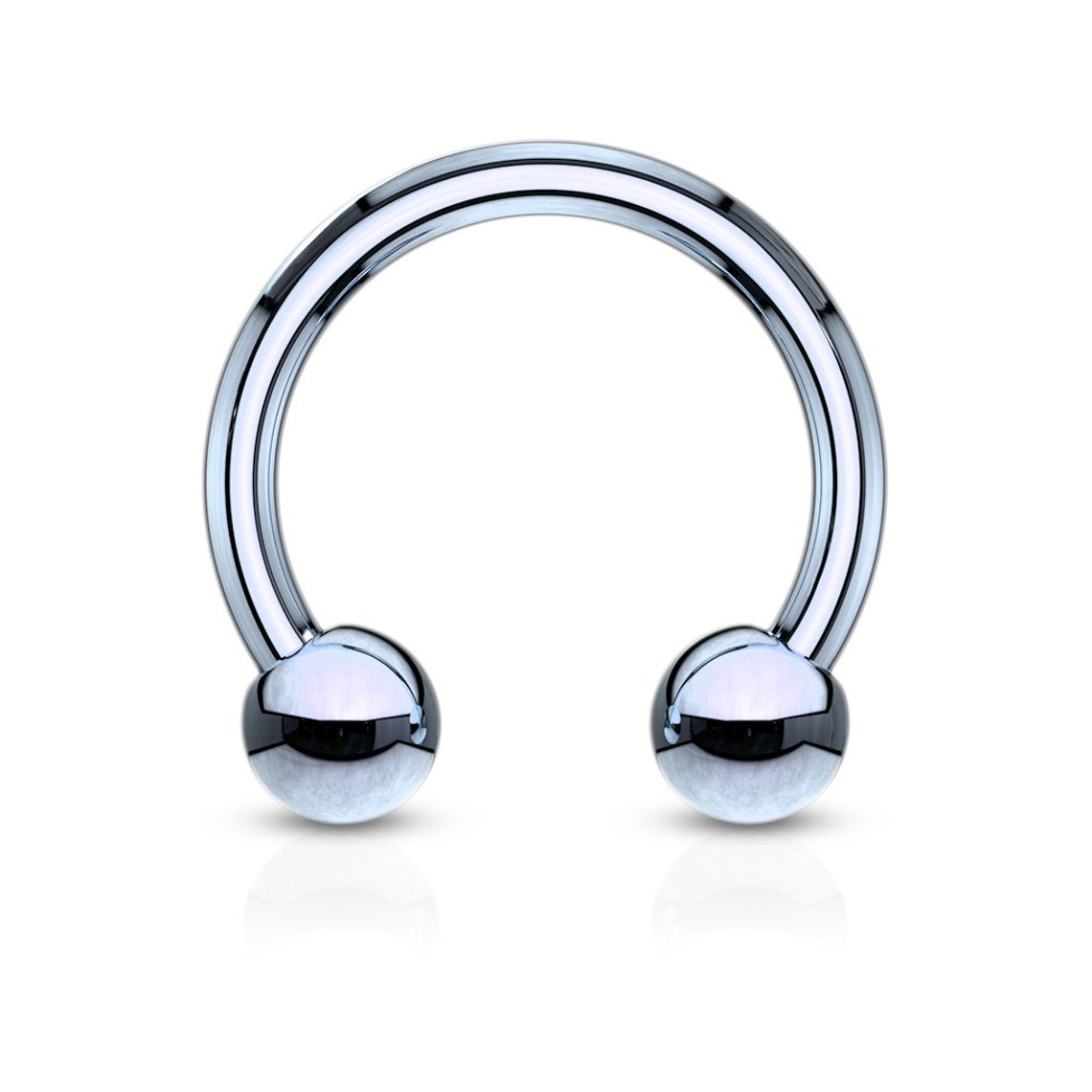 Horseshoecircular Barbell for Earring/septum/cartilage/tragus Etsy