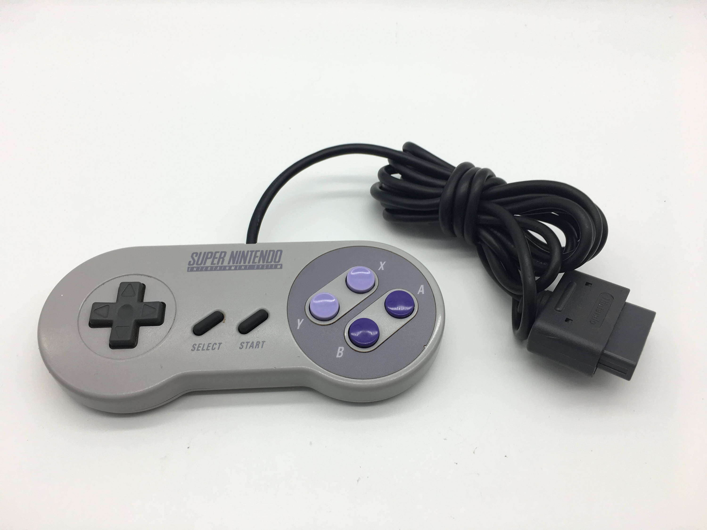 Original Super Nintendo Controller Gray, SNES , SNS-005, Fully