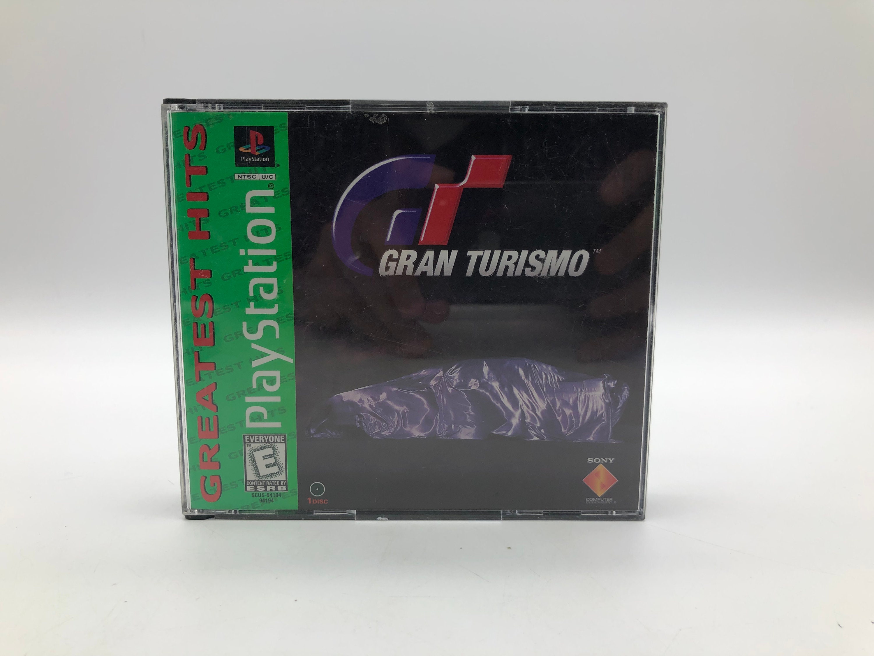 Jeu PlayStation 1 - Gran Turismo, Complet (boîtier, Notice), état Correct