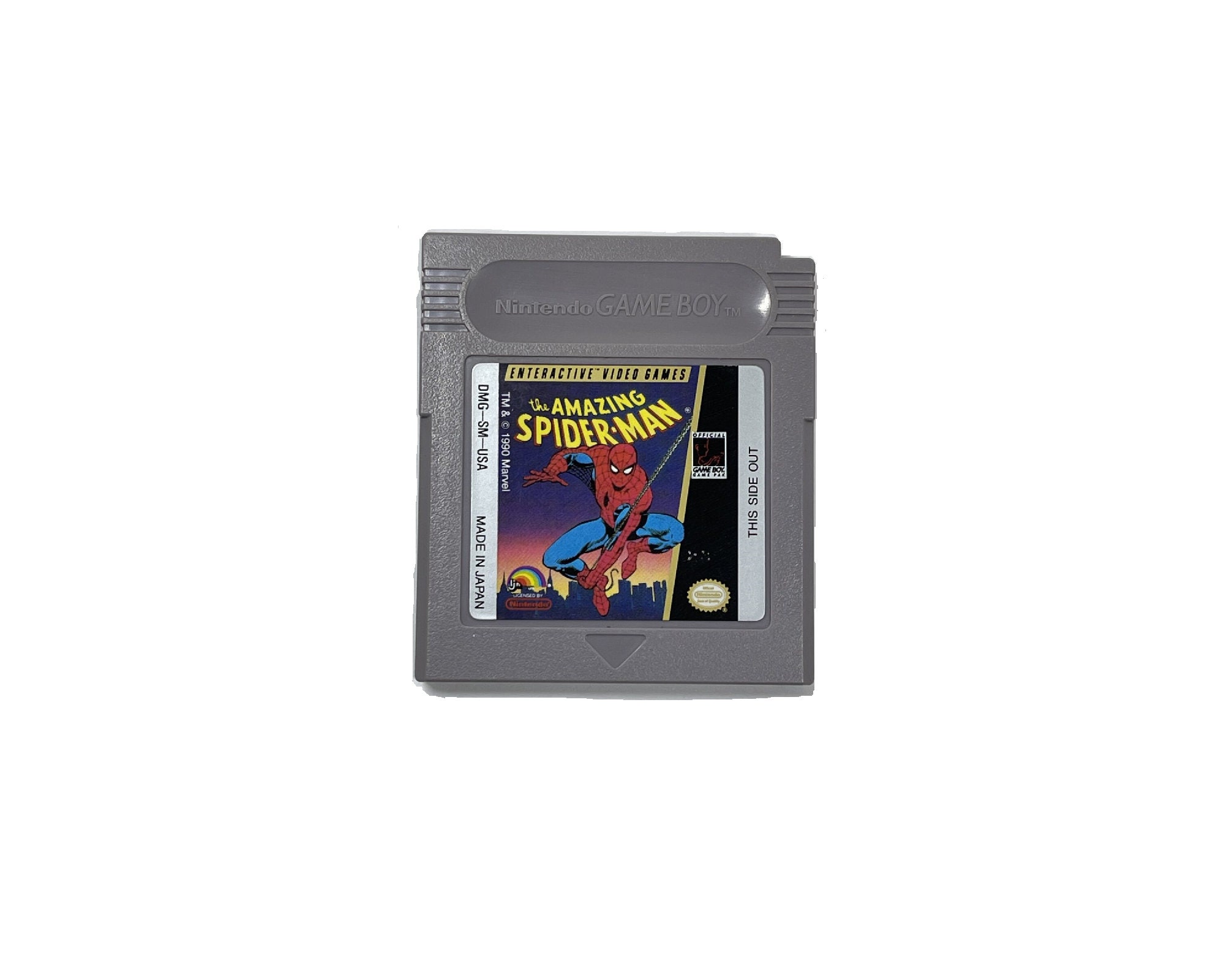 The Amazing Spider-Man - Replacement box with inner tray option - Game boy/  GB. Thick cardboard. HQ!