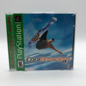 クール ボーダーズ 4 (ソニー プレイステーション 1、1999) ビンテージ ビデオ ゲーム、完全版、テスト済み
